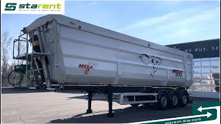 Semi-remorque benne Mega Max Schrottmulde, 60m3, Liftachse à vendre - Image 4 | Autoline CA Semi-remorque benne Mega Max Schrottmulde, 60m3, Liftachse | Image 4 - Autoline