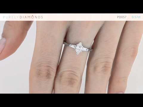 Diamond Ring PD057: 0.57ct - PurelyDiamonds