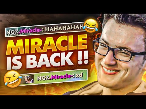 Miracle- is back on MAIN ACCOUNT !!