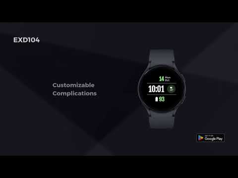 EXD104: Core Watch Face (Style and Options)
