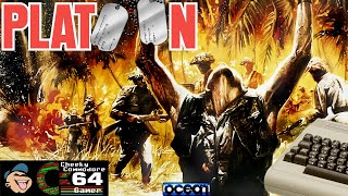 PLATOON – Commodore 64 (1987) | Intense Vietnam War Action with Atmospheric Gameplay