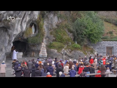 Chapelet du 14 février 2023 à Lourdes
