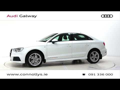 CMG AUDI GALWAY: 2019 A3 SE SALOON *S LINE EXTERIOR PACK* 192G518