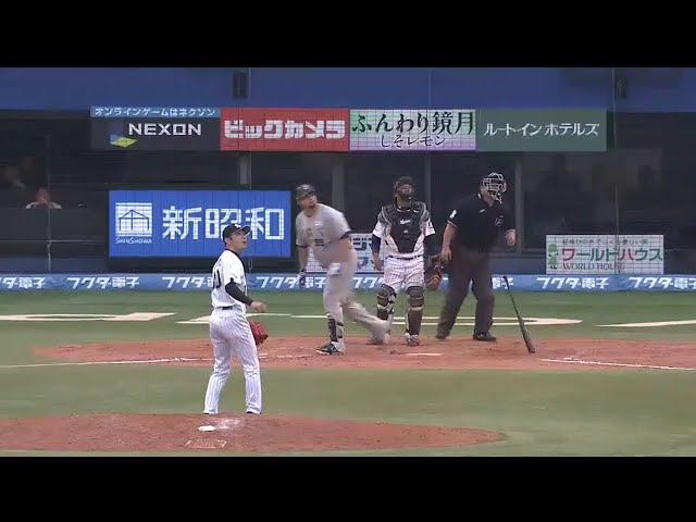 【9回表】約1ヶ月ぶり バファローズ・カラバイヨ特大の一発!! 2015/6/27 M-Bs