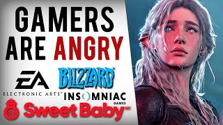355,000+ Now Boycott Sweet Baby Inc. - Insomniac, Blizzard, EA Devs Attack Gamers As Outrage Erupts!