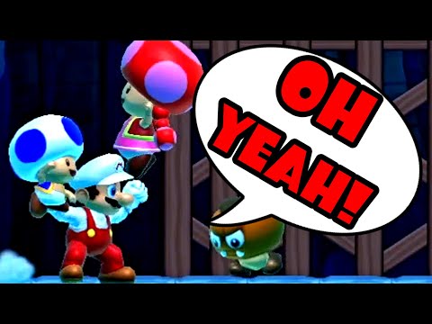 Super Mario Maker 2 Multiplayer Co-OP with Randoms O_o #3