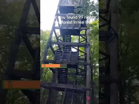 I FOUND 99 NIGHTS IN THE FOREST IRL🫣 #shorts #roblox #99nightintheforest