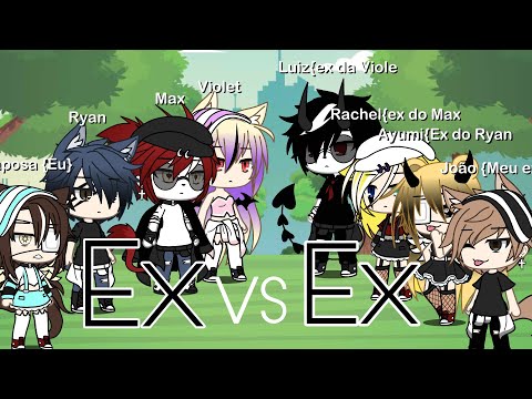 Batalha de canto ex vs ex {Versão funk/Gacha life}