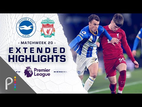 Brighton v. Liverpool | PREMIER LEAGUE HIGHLIGHTS | 1/14/2023 | NBC Sports