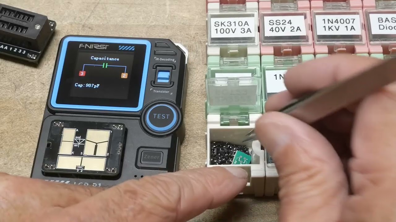 #2260 FNIRSI LCR-P1 Component Tester