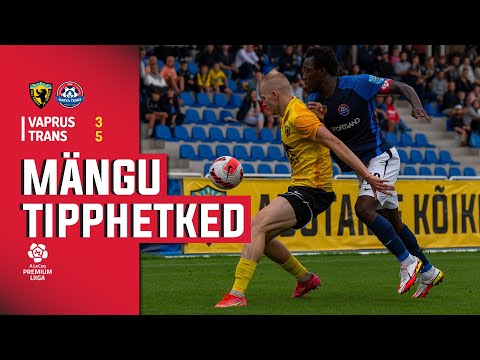 Pärnu JK Vaprus - JK Narva Trans l 3:5 l Premium liiga 16. voor l 2022