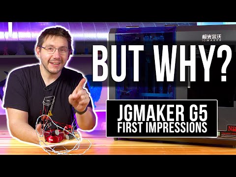 Who Is This 3D Printer For? // JGMaker G5 First Impressions
