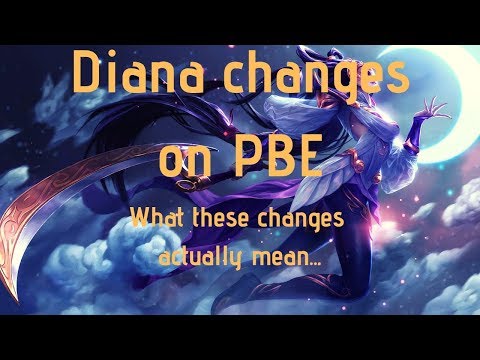 DIANA CHANGES ON PBE?
