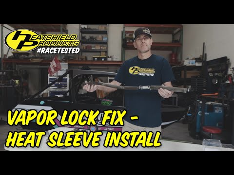 Stop Vapor Lock – Fuel Line Heat Shield Install