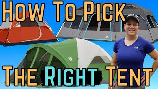 What Type of Tent is BEST? Family Camping Tent Guide For Beg