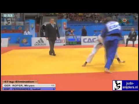 Miryam Roper (GER) - Isabel Fernandez (ESP) [-57kg]