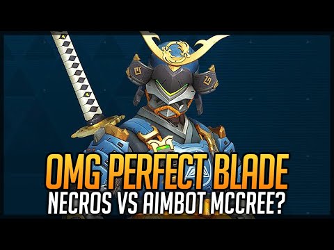Necros OMG Perfect Blade Against Aimbot McCree?