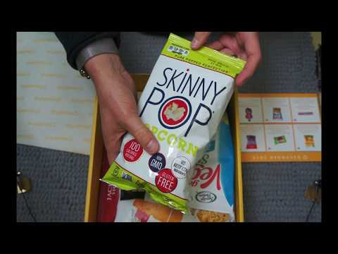 HealthPak Snack Box Unboxing and Review - ASMR
