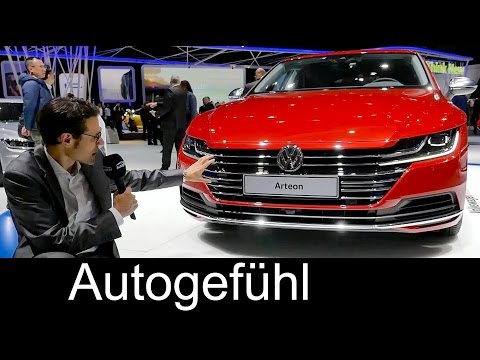 VW Arteon REVIEW all-new mid-size Volkswagen Fastback (new CC)