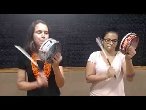 Desenho de Tamborim e Bossa | É Hoje - União da Ilha - 1982 | Baqueta Clube de Ritmistas