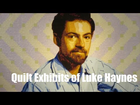 Quilt Exhibits of Luke Haynes at Matsuzakaya in Ueno, JAPAN