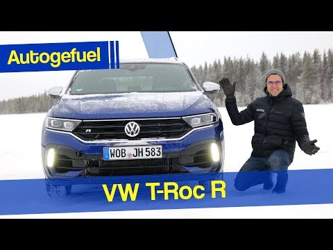 300 hp Volkswagen T Roc R REVIEW with drifting at the polar circle - Autogefuel