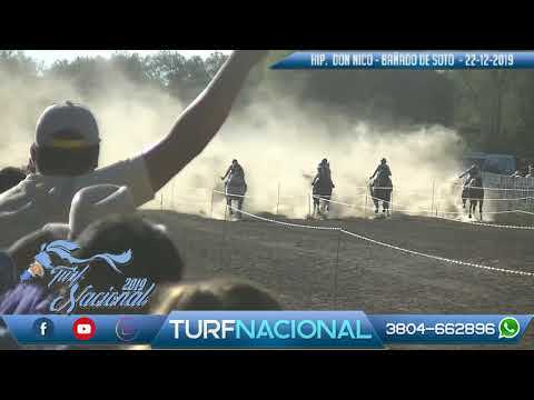 HIP. DON NICO - BAÑADO DE SOTO - 22-12-2019 - Ganador SOY TU SOMBRA