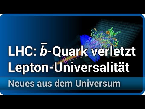 LHC: b-quark decay breaks symmetry: Lepton universality • Odderon proven | Josef M. Gaßner