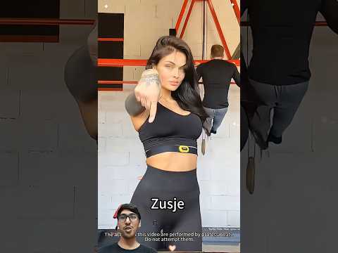 Zusje is Brutal MMA Fighter !👑 #zusjemma #zusjeofficial #mmagirls #shorts