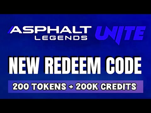 Asphalt 9 Legend Unite New REDEEM code Free Gifts Rewards • Tokens and credits