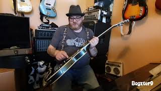 Video thumbnail for Gretsch G2655 Streamliner Centerblock Junior Gunmetal (Sparkly Metallic Blue?) #fyp #shorts #tiktok by Bogzter9