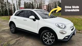 “Drive mode unavailable” warning in Fiat 500X
