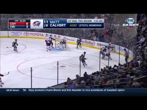 NHL 2014 10 17 Calgary Flames vs Columbus Blue Jackets