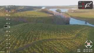 preview picture of video '2014 10 04 P2V+ Myponga Reservoir 2 Dashware'