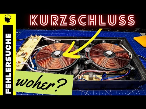 Kurzschluss beim Einschalten! | Induktions-Kochfeld Fehlersuche | Schaltplan