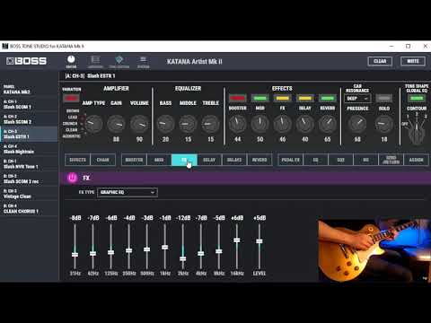 BOSS Katana Artist MKII  - Slash - Estranged - Tone Demo