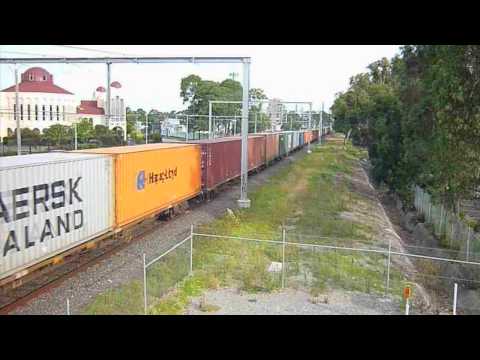 From the SD Archives: X class Long End leading at Springvale (With Horn Show)