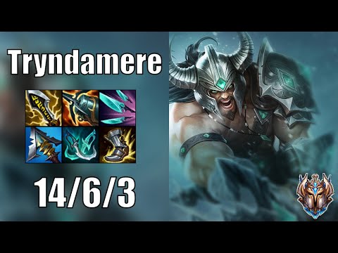 Tryndamere vs Poppy TOP - Patch 12.20 euw1 CHALLENGER