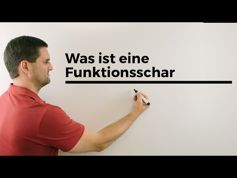 Was ist eine Funktionsschar Teil 1, Parameterfunktion, Kurvenschar | Mathe by Daniel Jung