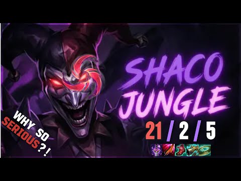 League of Legends: Shaco Jungle vs Rengar 🤡