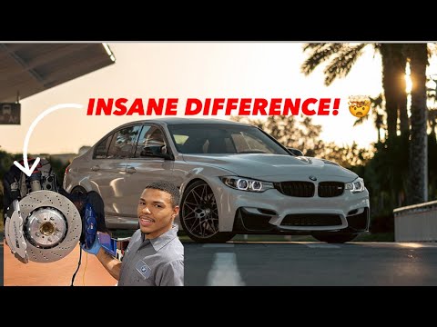 UPGRADING TO BMW'S BEST F8X BRAKES EVER MADE! M2 COMP (F87) CONV. To M3 (F80) #m3competition #bbk