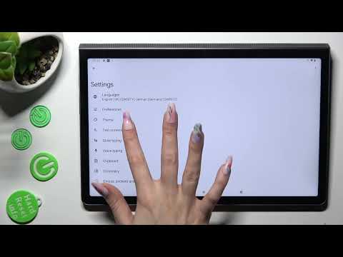 How to Turn On / Off Auto-Correction on Lenovo Yoga Tab 11 - Automatic Text Correction