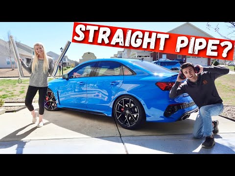My Wife Wanted Her Audi RS3 Even LOUDER!!