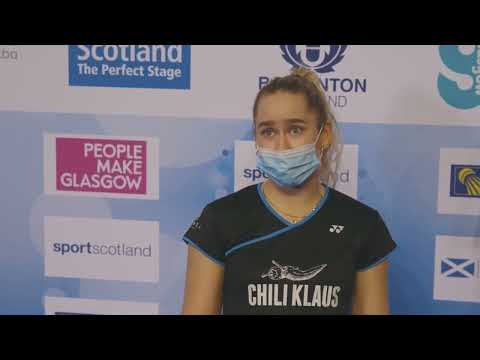 Scottish Open 2021: Clara Graversen and Jesper Toft