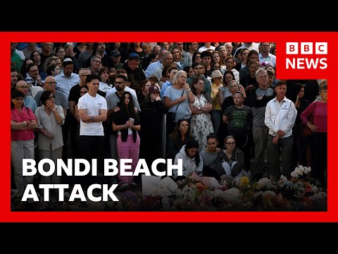 Video | Father and son who killed 15 at Bondi named, as Australian PM pushes for tougher gun laws | BBC News