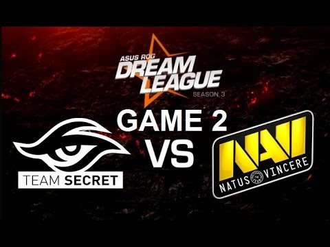Na`Vi vs Secret DreamLeague Season 7 EU Division Game 2 bo2