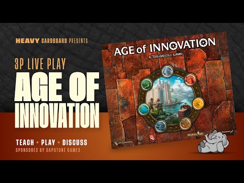 Age of Innovation - 3p Teaching & Play-through by Heavy Cardboard