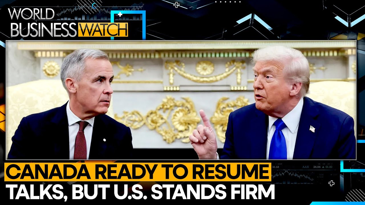 Trump Says No Trade Talks With Canada | WION Business Watch