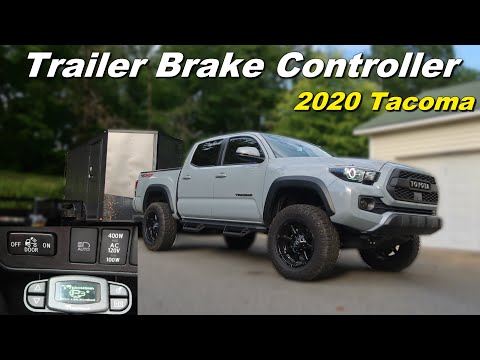 2020 Toyota Tacoma - Trailer Brake Controller Install (Tekonsha P3)
