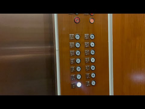 High-Rise Schindler Haughton Traction Elevator (Car 14) @ One Seagate - Toledo, Ohio